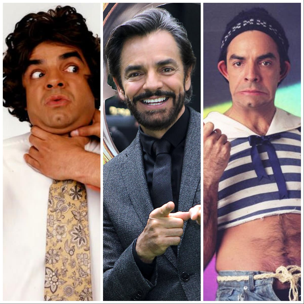 Eugenio Derbez tiene una amplia trayectoria en televisión desde mediados de los años 80; sin embargo, fue a principios de los 90 cuando presentó, en sus diferentes programas, una gran cantidad de personajes que brincaron a la fama por el humor con el que los presentaba, los cuales dejó un poco de lado tras incursionar en el cine internacional. ¡Qué alguien me explique! A continuación, enlistamos a los 11 más recordados en espera que en algún momento los saque del baúl de los recuerdos y los presente nuevamente en un proyecto.