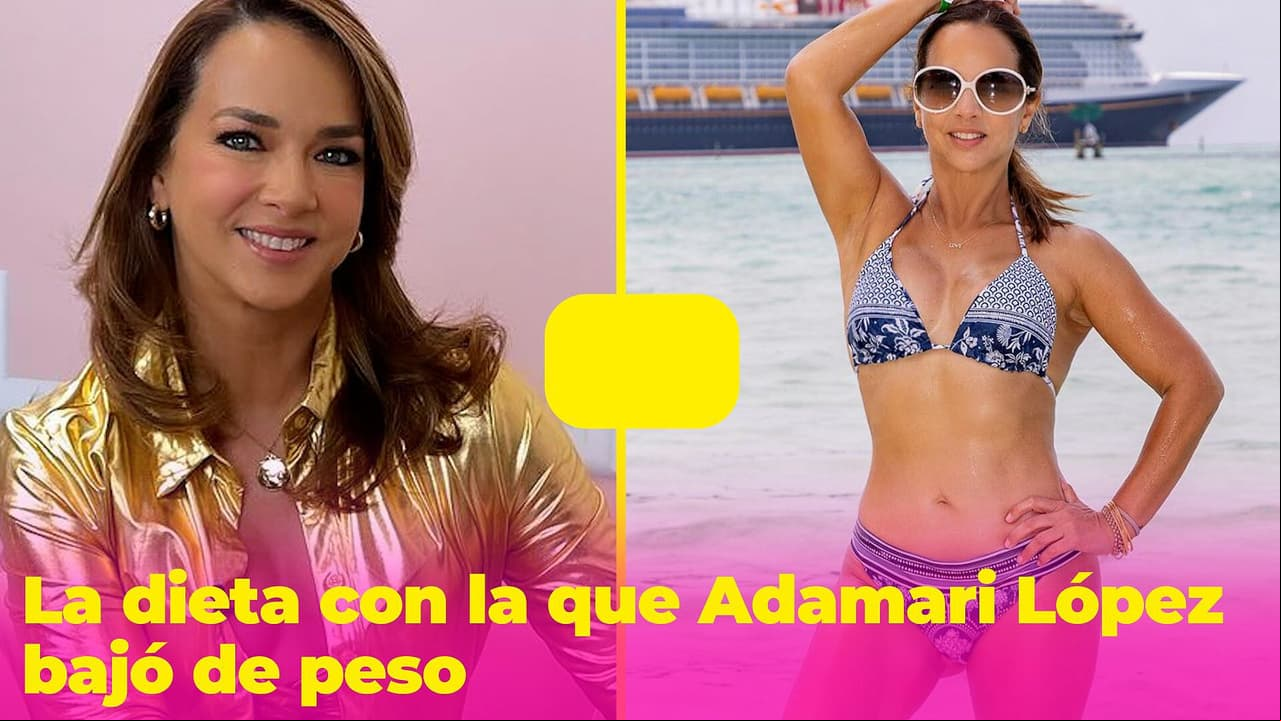 Adamari López logró su espectacular figura gracias a esta dieta